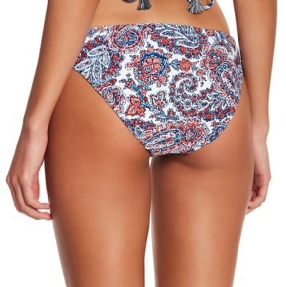 Lucky Brand Hailey Side Sash Hipster Bikini Bottom - Picture 2 of 3